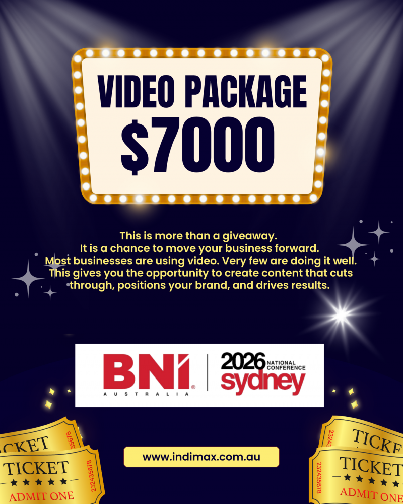 Exclusive to BNI Members Video Package $7000 (2)